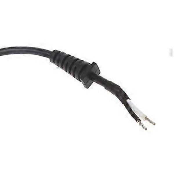 Ret Vinkel til Han Strømkabel, 18AWG 5.5MM x 2.1MM Han til Han Stik Patch Ledningsadapter Sort