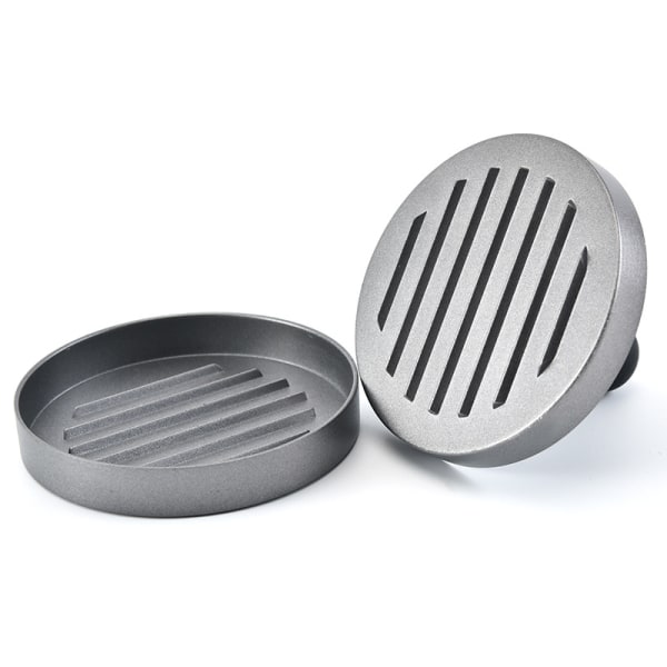 1 stk. Burgerpresse i aluminium til burgere, bøffer, grill, burg