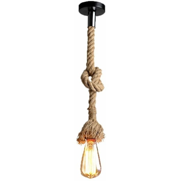 Hamplampa Chandelier, 100cm AC 220V E27 Retro Repslamp
