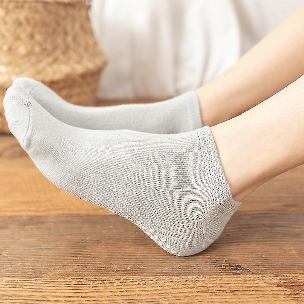 6 Paria Liukumattomat Tarttuvat Sukat Pilates Jooga Barre Liukumattomat Sukat Lapsille Naisille Miehille. Järvi Sininen. Blue