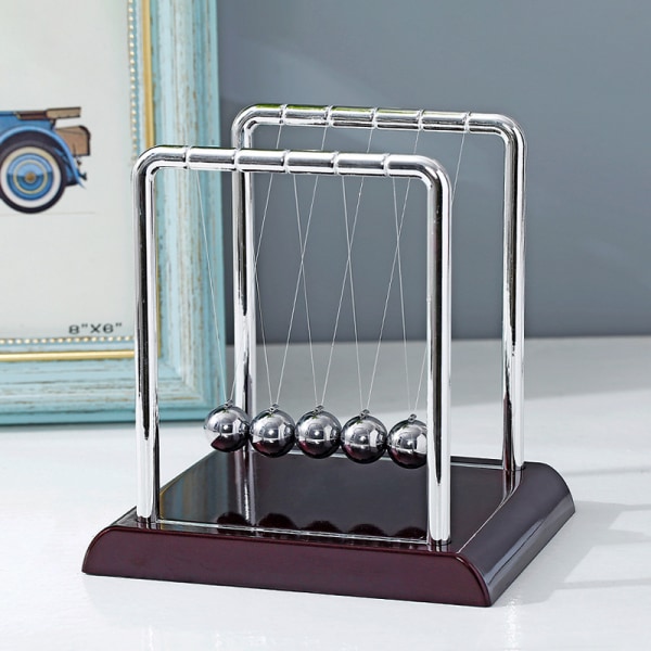 Newtons Pendel, Newtons Vagga - Newtons Pendelkulor Svingar