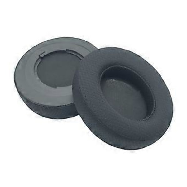 Kylande Öronkuddar Andningsbara Hörlursöverdrag för 7.1 V2 Hörlurar Headset Öronmuffar Överdrag 7.1 Surroundljud Exakt Svart Black b