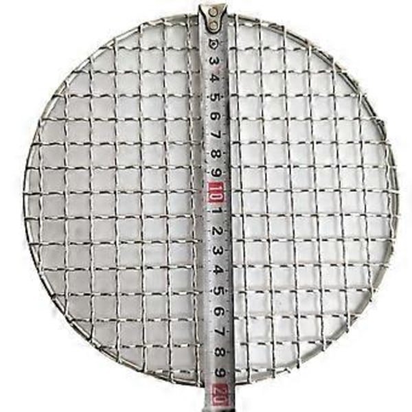 Camping Grillrist Mesh Pad Rustfritt Stål Matlaging Grillnett Mesh Rack Piknik BBQ Brett Liner Grillovn Rack 16.5cm 16.5cm