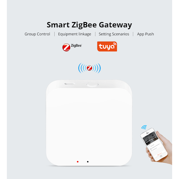ZigBee Hub 3.0 Multifunksjonsgateway for Trådløst Smarthjem, Voi