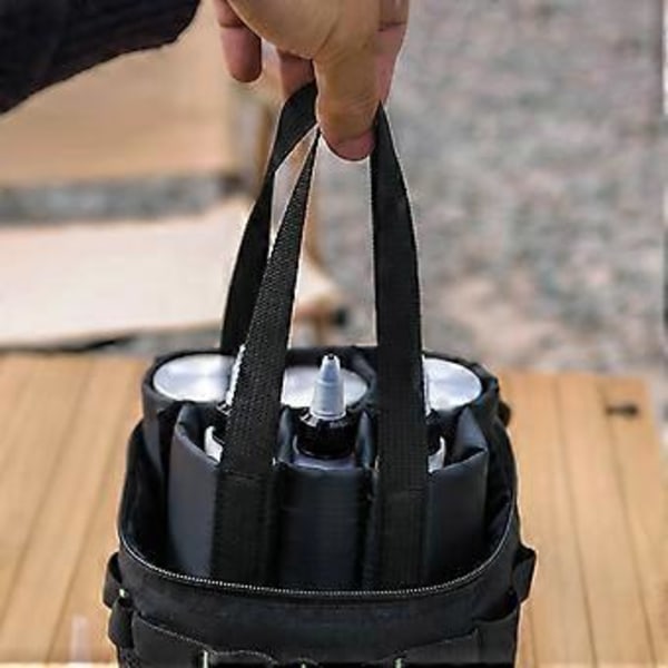 Mini Krydderflaske Krydderbeholder Organiseringssett Utendørs Krydderflaskesett Camping Piknik Fiske Grillmat D