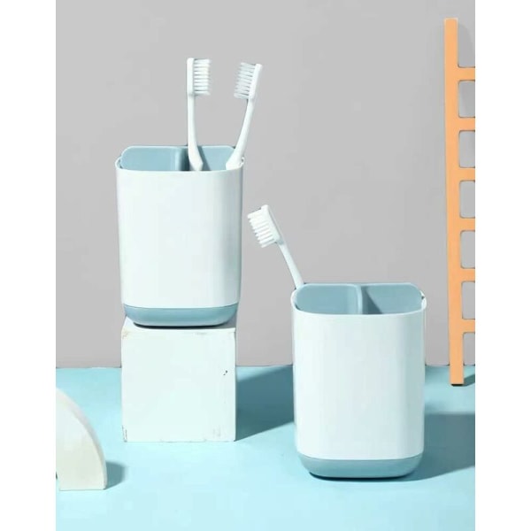 Minimalistisk Tandbørsteholder, Tandbørsteboks, Skridsikker Bund, Ma