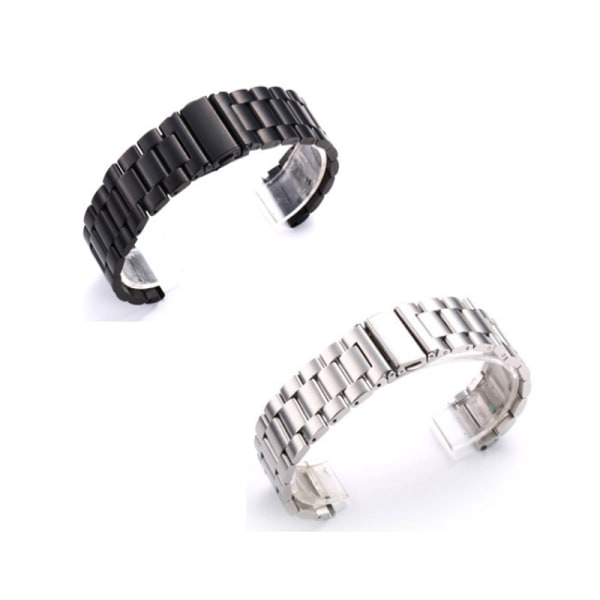 Klockarmband Tjockt Rostfritt Stål Tung Metall Klockarmband Ersätt