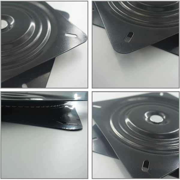 1 stk svingbar stolplate, kulelager dreieskive, svingbar dreieskive