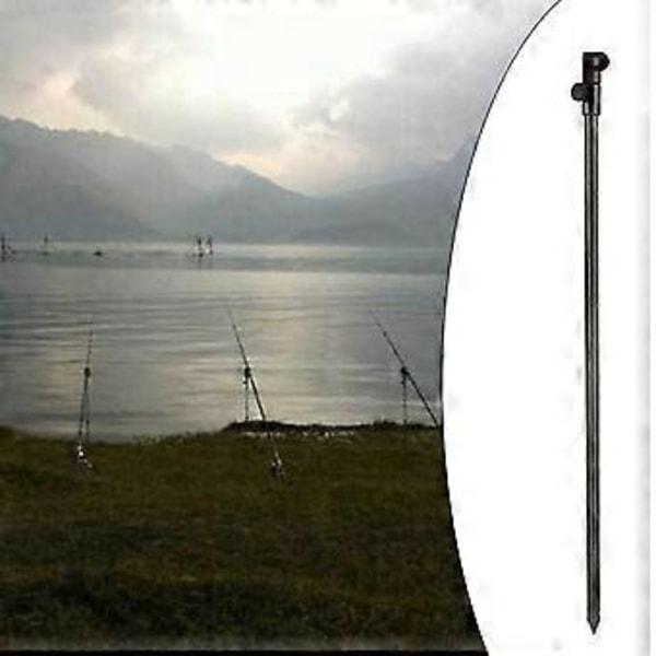 Uppgraderad spöhållare för fiske från land, fiskespöhållare för marken, fiskespöställ, fiskehållare för markinfästning 48 cm 48 cm