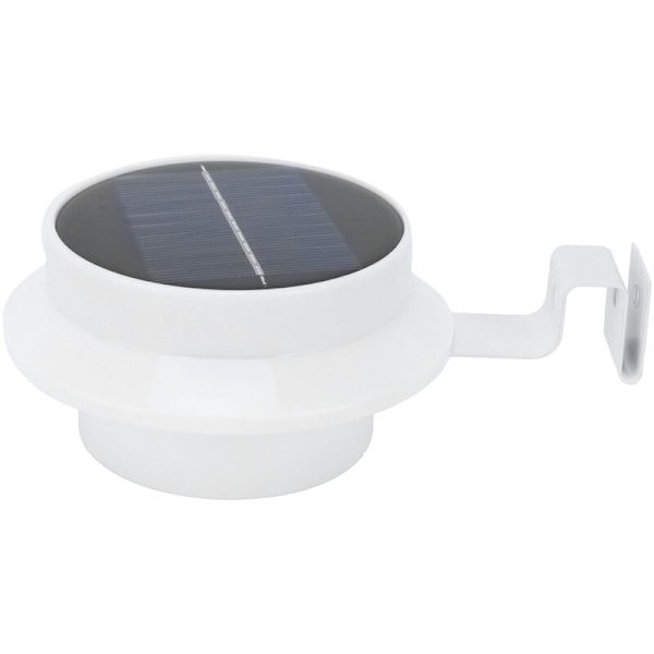 Solcellsstaket för utomhus, vattentät, 13 LED, ränna, trädgård, lampa