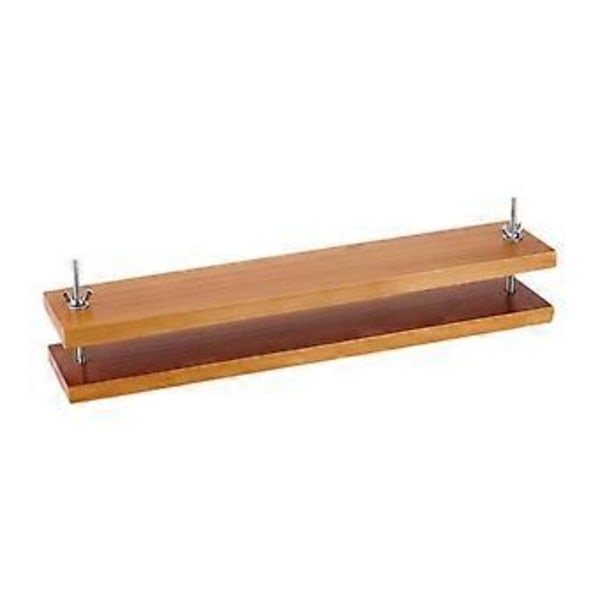 Bokbindningspress i trä, stabil träpress för skola, hem och skrivbord ( )