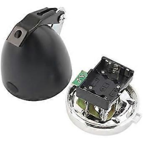Cykellykta fram - Retrostil - 3LED-lampa - Batteridriven - 2 lägen - Fäste ingår