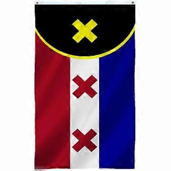 1 stk. Farverigt Flag Kreativt Festival Flag Polyester Flag Digitaltrykt Flag