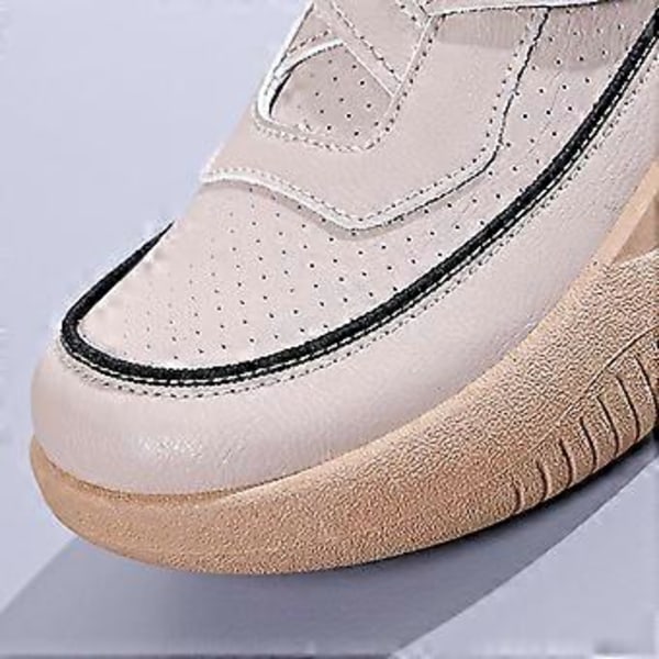 Damesko Anti-slip Stilfulde Letvægts Åndbare Sommer Sportssko Piger Casual Sneakers til Gade Camping Udendørs Indendørs Tennis (Khaki 39) Khaki 39