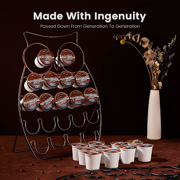 1 stk (svart) Kaffepodholder, kaffepodholder, podholder