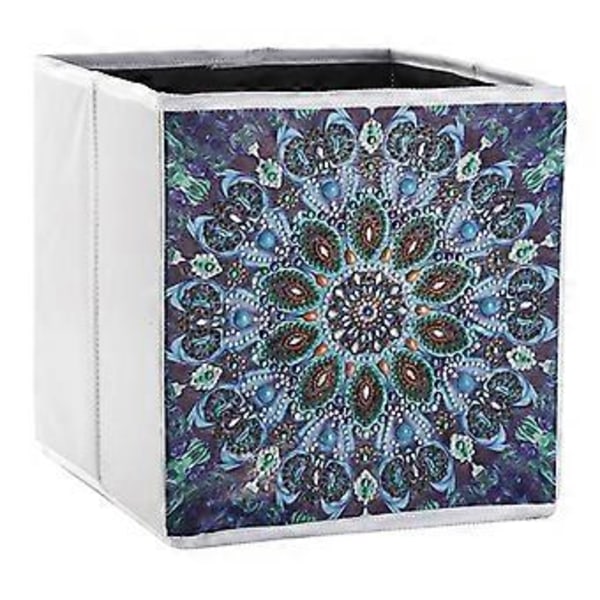 5D DIY diamantmaleri Oppbevaringsboks Reisekrystallbeholder Etui Organiserere Diamantbroderi Håndverk Julebryllupsfest Bursdagsgaver(E) E