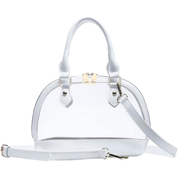 Elegantti läpinäkyvä crossbody-laukku ja käsilaukku stadionille hyväksytty