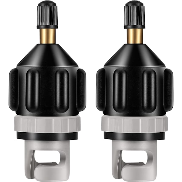 2 st uppblåsbara båt SUP pumpadapter luftpumpkonverter luftventil adapter konventionell luftpumpadapter pumpningshuvudkontakt för uppblåsbar kajak stand up paddle board uppblåsbar