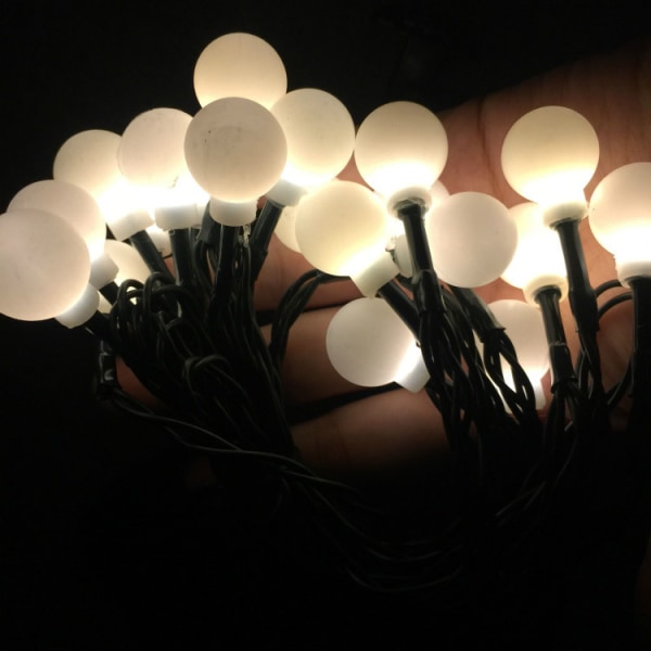 LED Solcellslingor (30 lampor)
