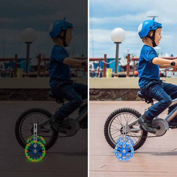 Stödhjul för barncykel, cykelhjälphjul, barn