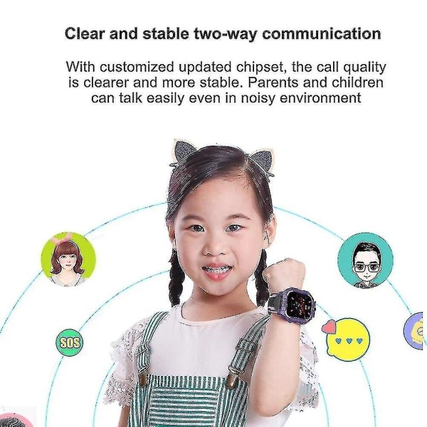 Børne Smart Watch Vandtæt Børne Smart Watch Dual Sma