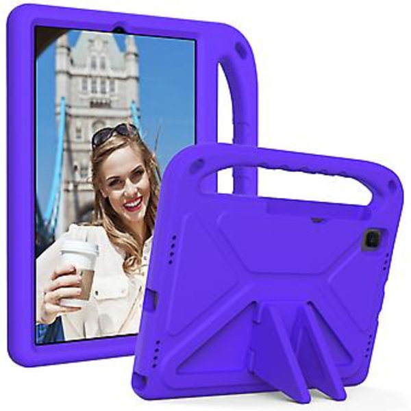Kontrastfärgat skal för Samsung Galaxy Tab A7 Röd Blue