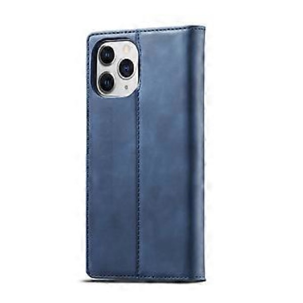 LC.IMEEKE Magnetiskt PU + TPU-fodral för iPhone 13 Pro Blue