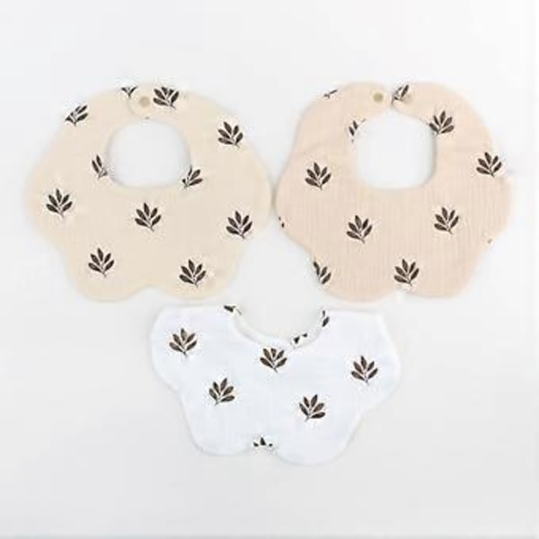 Stilfulla Bandana Scarfs Haklappar för Bebisar Mjuka och Bekväma Dregelhanddukar Sött Tryck Nyfödd Rapdukar Duschgåva 03A2 03A2