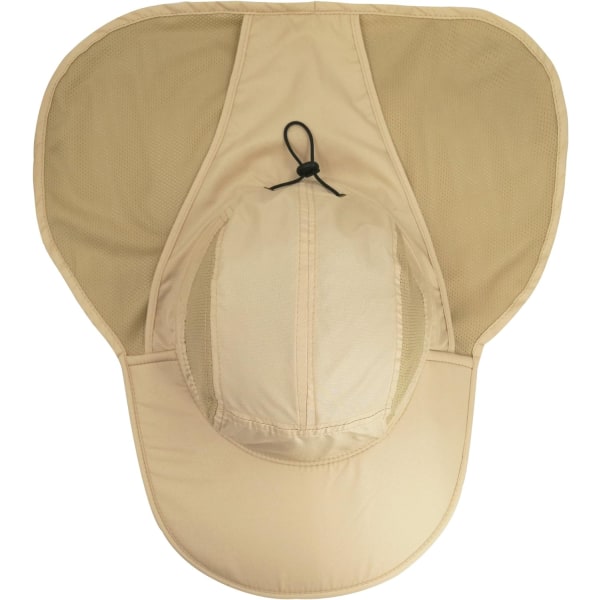 Safarihatt/keps solhatt för kvinnor män UV-skydd med 12 cm bred