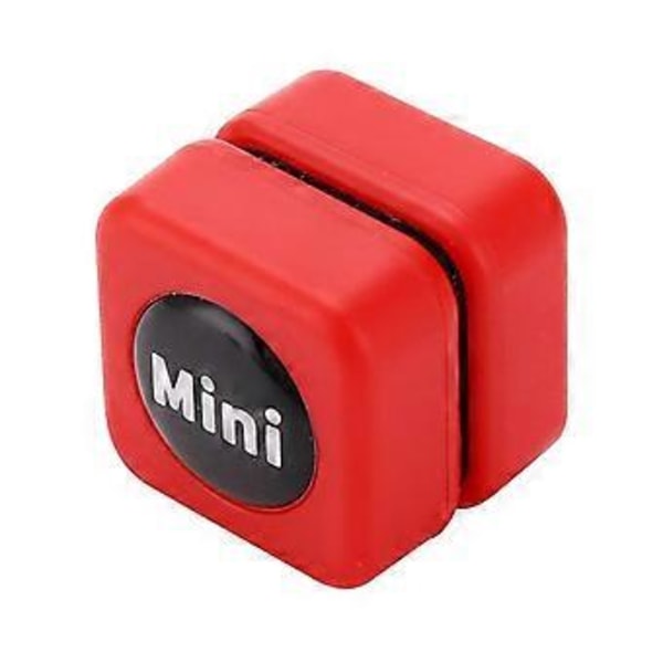 Magnetisk akvarierenser til glasfisk til tank Mini algefjerner skraber til små akvarier og saltvand Ferskvand Rød Red