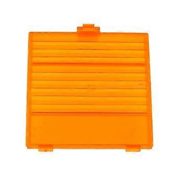 Peli Tarvikkeet Takakannen Kuori Kannet GB:lle Akun Kansi Kotelo Pidike Pelikonsoli Peliohjain Korjausosat Läpikuultava oranssi Translucent orange