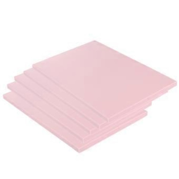 5 kpl Kumileikkuulohkoja DIY-leikkausmateriaali Käsintehdyt kumileikkuupalat