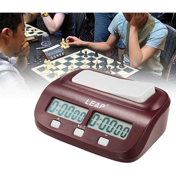 Multifunktionell display digital schacktimer klocka schackspel elektr