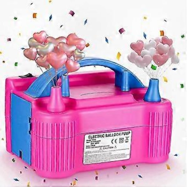 Oppblåsbar ballongblåser for festdekorasjoner