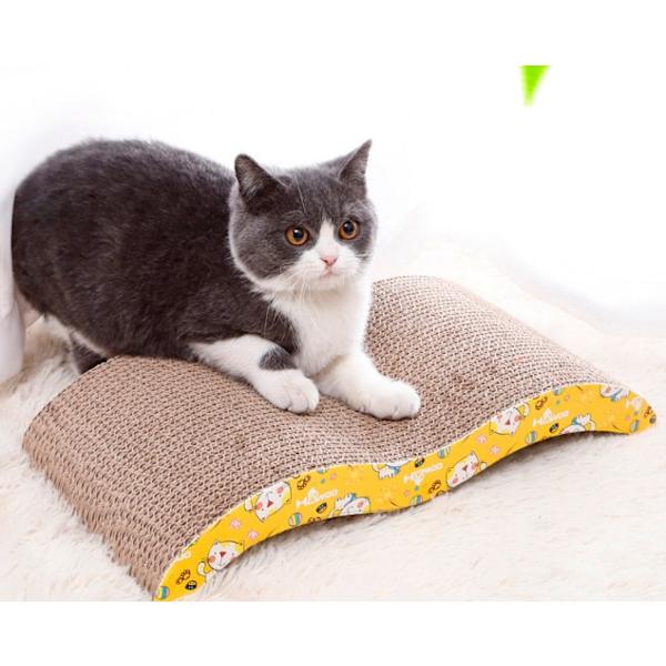 Kattklösträ i wellpapp, lutande kattklösträ i wellpapp