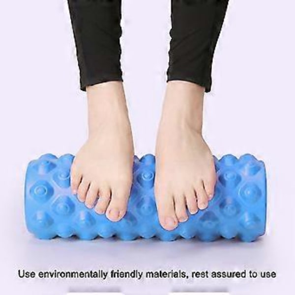 Fascia Rollers, Foam Roller Ekstra Lang Fascia Roller, Pilates Roller (1 stk Svart)