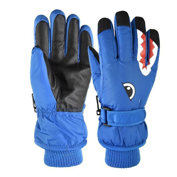 1 Pari Unisex-suksia, Paksut Kulutusta Kestävät Hai-kuvioiset D