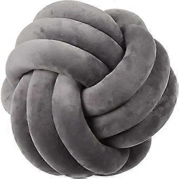 Knutepute Hjem Dekorativ Pute, Moderne Hjem Sofa Dekor Pynteputer grey
