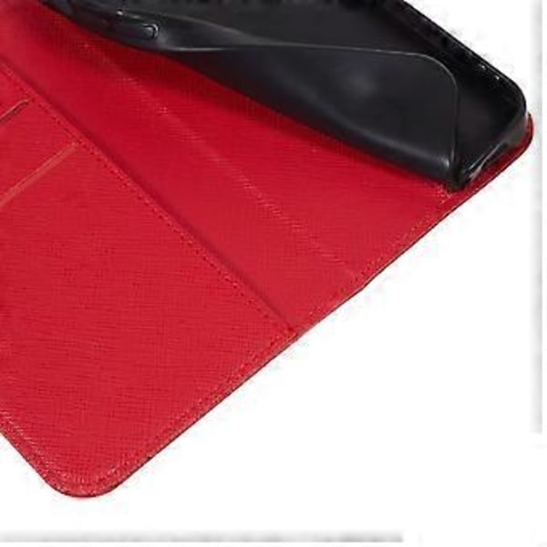 Flip Stand Wallet Shell til Nokia G42 med Krydsmønster PU Læder Stødsikkert Telefoncover Style F