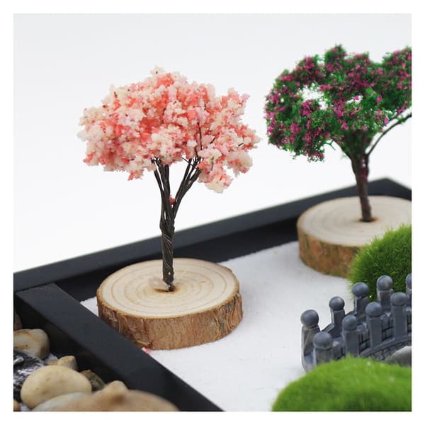Miniature Zen Have, Kunsthåndværk i harpiks, Zen Have Rive