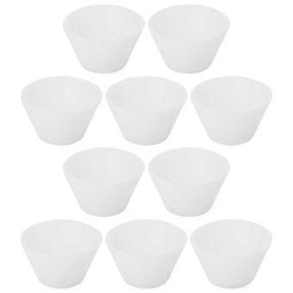 10 stk. DIY Krystal Epoxy Blandeværktøj Silikone Blandekopper DIY Håndværktøj
