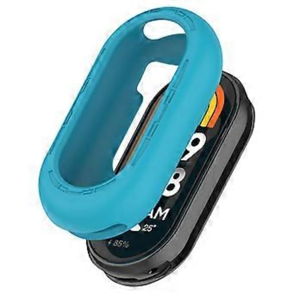 Flexibelt Silikonskydd Fulltäckande Skal Silikon Skyddsfodral Fulltäckande Tillbehör Små för Band 9 9NFC Gul Yellow