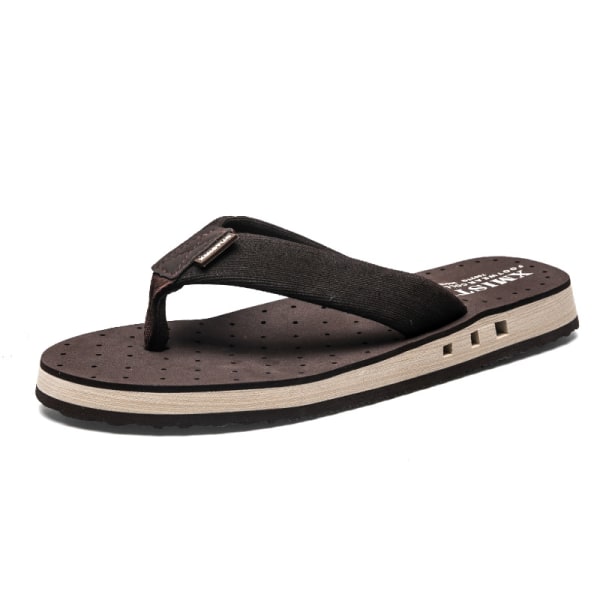 Herre behagelige flip flops sommer skridsikre strand- og poolsko