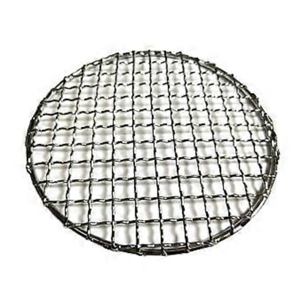 Camping Grillrist Mesh Pad Rustfritt Stål Matlaging Grillnett Mesh Rack Piknik BBQ Brett Liner Grillovn Rack 16.5cm 16.5cm