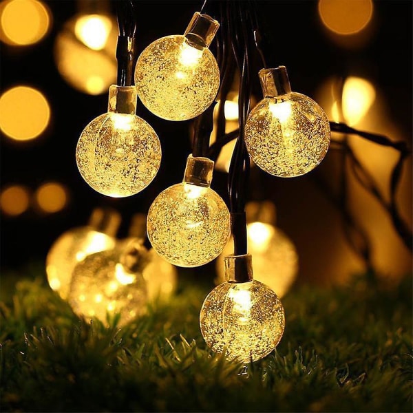 Solcellslingor, 7m 50 LED-slingor utomhus och inomhus 8