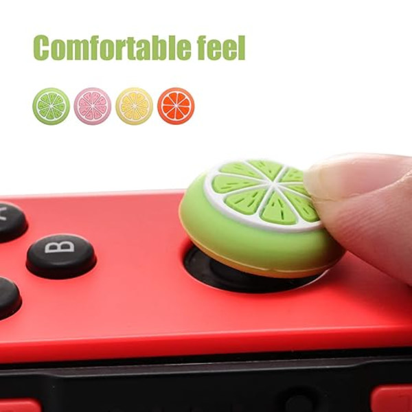 Switch Tumgrepp, Söta Knapplock Kompatibla med Nintendo