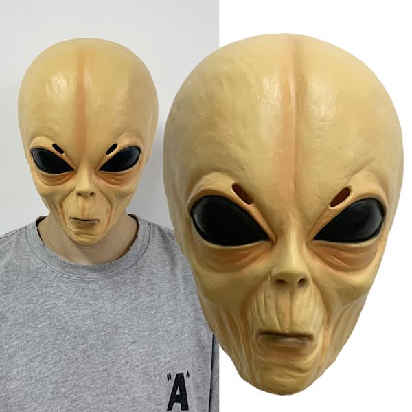 Läskig Alien Halloween Cosplay Mask för Vuxna, Skrämmande Par