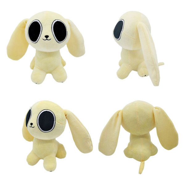 19CM Cartoon Chikn Nuggit Plysjleker Kawaii Dyr Hund Utstoppede Dyr