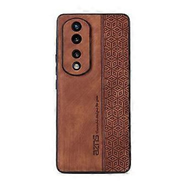 3D-kohokuvioitu puhelinkotelo Honor 70:lle Brown