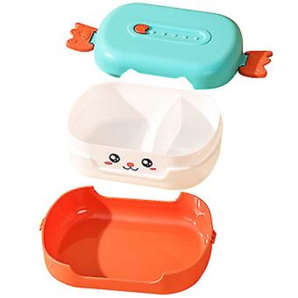 Bento-boks for husholdningen, bærbar matbeholder, multifunksjonell matboks, lunsjtilstbehør